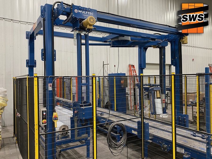 Wulftec Roping Wulftec WCRT-200 Automatic Rotary Arm Stretch Wrapper - SWS Packaging