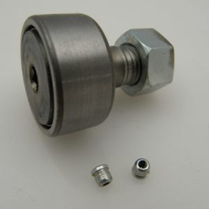 000398A - CAM FOLLOWER 30MM DIA CROWNED ROLLER M12 STUD 6MM HEX SOCKET