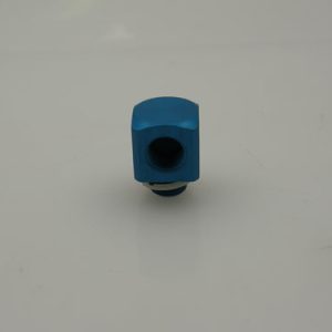 001356A - FITTING PNEUMATIC ELBOW G1/8 MALE G1/8 FEMALE BLUE ANODIZED ALUMINUM (G-1/8-A/I)