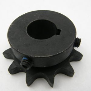 30001005 - SPROCKET METRIC 2.166 OD 12 TOOTH 17MM BORE W/ 5MM KEY 2 SET SCREWS (HARDENED TEETH)