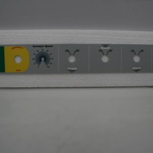 30075452 - COVER ASM CONSOLE W/LABEL  and  (12) MOUNTING STUDS 23 X 3-1/4 (3)-FAN ST-700 SHRINK TUNNEL