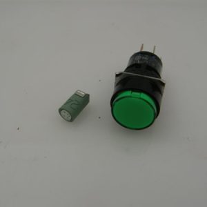 30081544 - SWITCH PUSH BUTTON ASM 16MM IEC 9001 MOMENTARY ILLUMINATED 24V 1NO/1NC BULB LED (OBS-USE 30138290  and  30136965)