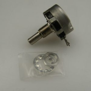 30084282 - POTENTIOMETER 250K OHM 2W 10% 312DEG ROTATION 1/4IN SHAFT CONDUCTIVE PLASTIC SOLDER LUG