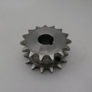 30087774 - SPROCKET DS50A15 - 1.00 IN BORE W/KY 2 SET SCREWS - STAINLESS SPROCKET AND KEY
