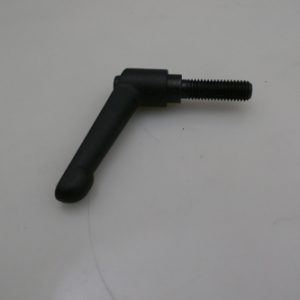 30093092 - HANDLE ADJUSTABLE M10X1.5 X 32MM STUD BLACK NYLON LEVER