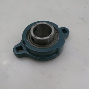 30096337 - BEARING FLANGE ROLLER 1 DIA BORE CAST SET SCREW 2 BOLT SEALED FOR LIFE