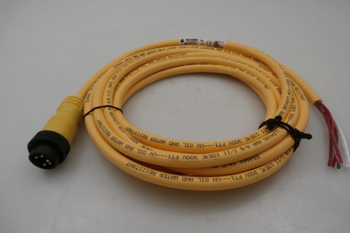 30134208 - CABLE ELECTRICAL 5COND 18AWG STR-M MINI QD 12FT TPE FLEX RATED