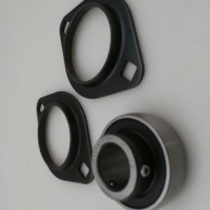 30136959 - BEARING FLANGE 3/4 BORE STAMPED STEEL HOUSING 2 SET SCREW (-22F TO +266F) AMBIENT TEMPERATURE RANGE BLACK OXIDE FINISH