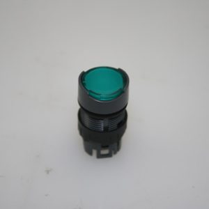 30138290 - SWITCH ACCESSORY ILLUMINATED PUSH BUTTON FLUSH HEAD ROUND GREEN LED 16MM