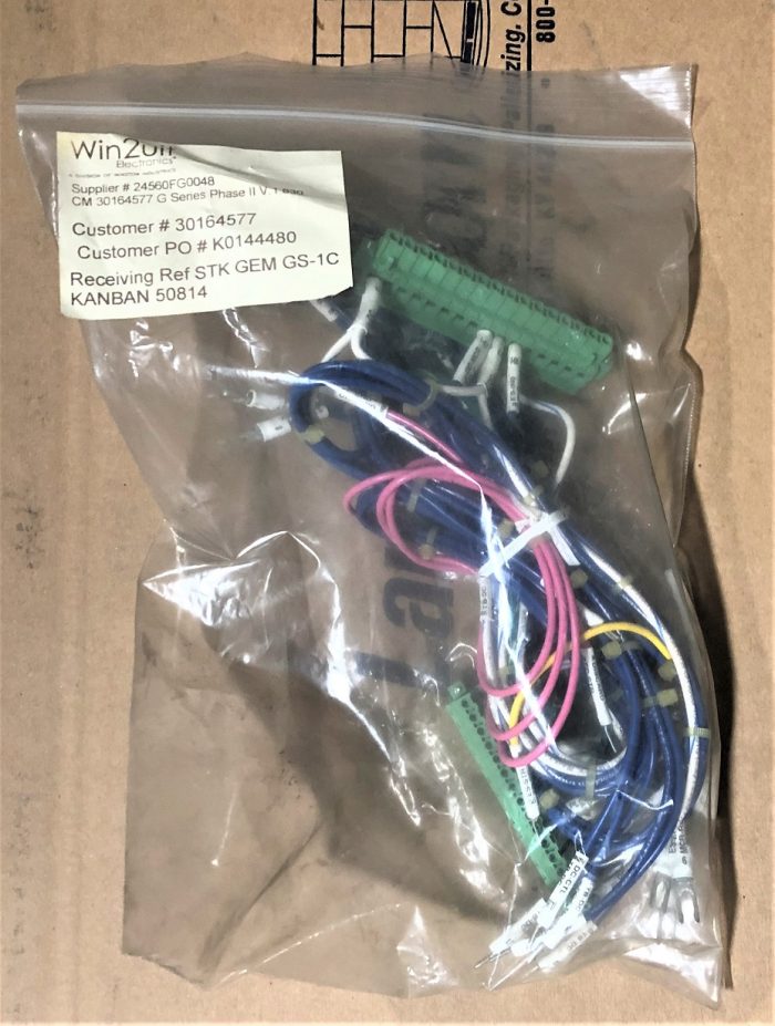 30164577 - WIRE HARNESS G SERIES PHASE II MAIN CONTROL V.1 830