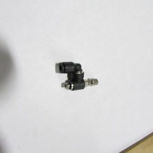 30171523 - FITTING PRECISION-ADJUST AIR FLOW CONTROL VALVE 10-32 UNF MALE TO 5/32 90 DEGREE TUBE