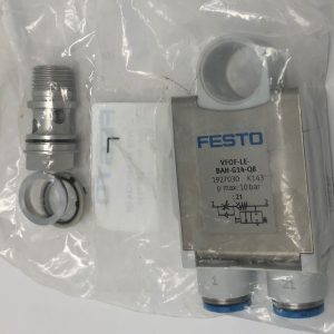 30180431 - FITTING PNEUMATIC G1/4 X 8MM X 8MM HOSE COMBINED (CHECK VALVE / FLOW CONTROL) FESTO VFOF