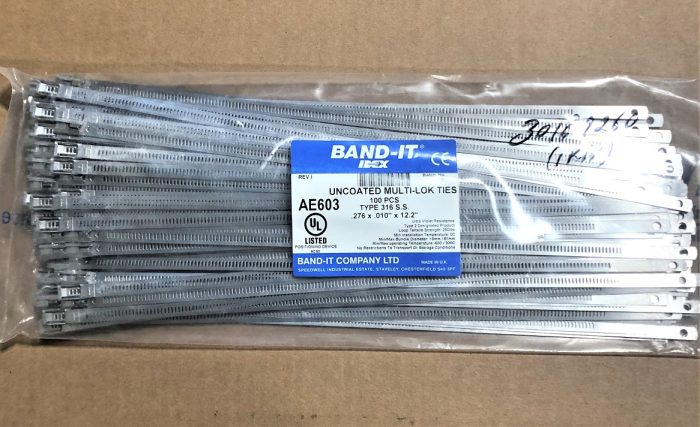 30189260 - CLAMP TIE MULTI-LOK 7MM X 305MM 316SS UNCOATED