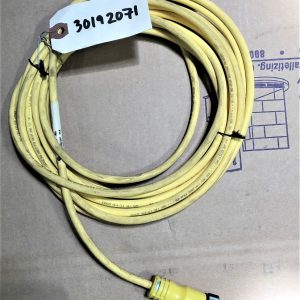 30192071 - CABLE ELECTRICAL 4 COND 18AWG EXTENSION MF MINI QD 20FT TPE FLEX RATED INTERNAL MALE THREADS