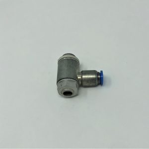 30195646 - FITTING FLOW CONTROL 90 DEGREE SWIVEL MALE G1/4 THREAD 6MM PUSH-IN