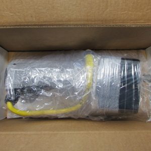 30219103 - GEARMOTOR W/ 1FT L CABLE  and  3P MALE RECEPTACLE 1/4HP 90VDC 50:1 50RPM PARALLEL SHAFT 250IN-LBS PERMANENT MAGNET GPP7460 W/ M8X1.25MM MOUNTING HOLES (OUTPUT SHAFT ROTATION CCW W/ WHITE LEAD TO POSITIVE)