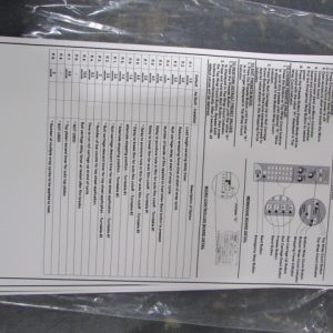 31015937 - LABEL INSTRUCTION 'Q-SEMIAUTOMATIC MICRO CONTROLLER PRESETS'