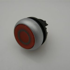 EC10637 - SWITCH PUSH BUTTON RED ILLUMINATED PLATE 0