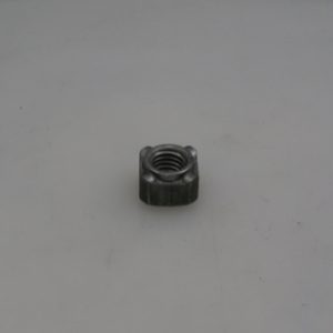 P-NW1000 - FASTENER NUT WELD M10X1.5 SQUARE 16.0-15.7 MM ACROSS FLATS 8.2 MM THICK 13.6-13.3 MM PILOT DIA. 4-PROJECTION